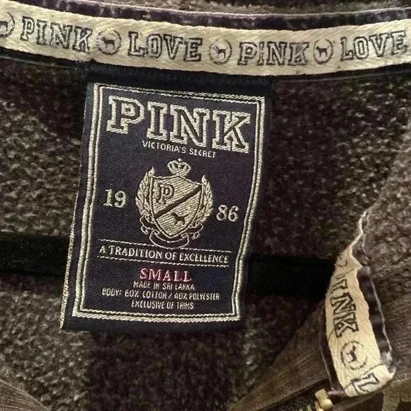 Victoria's Secret PINK Hoodie***Vintage - Picture 3 of 5